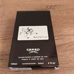 Creed Aventus with Black and White Accents